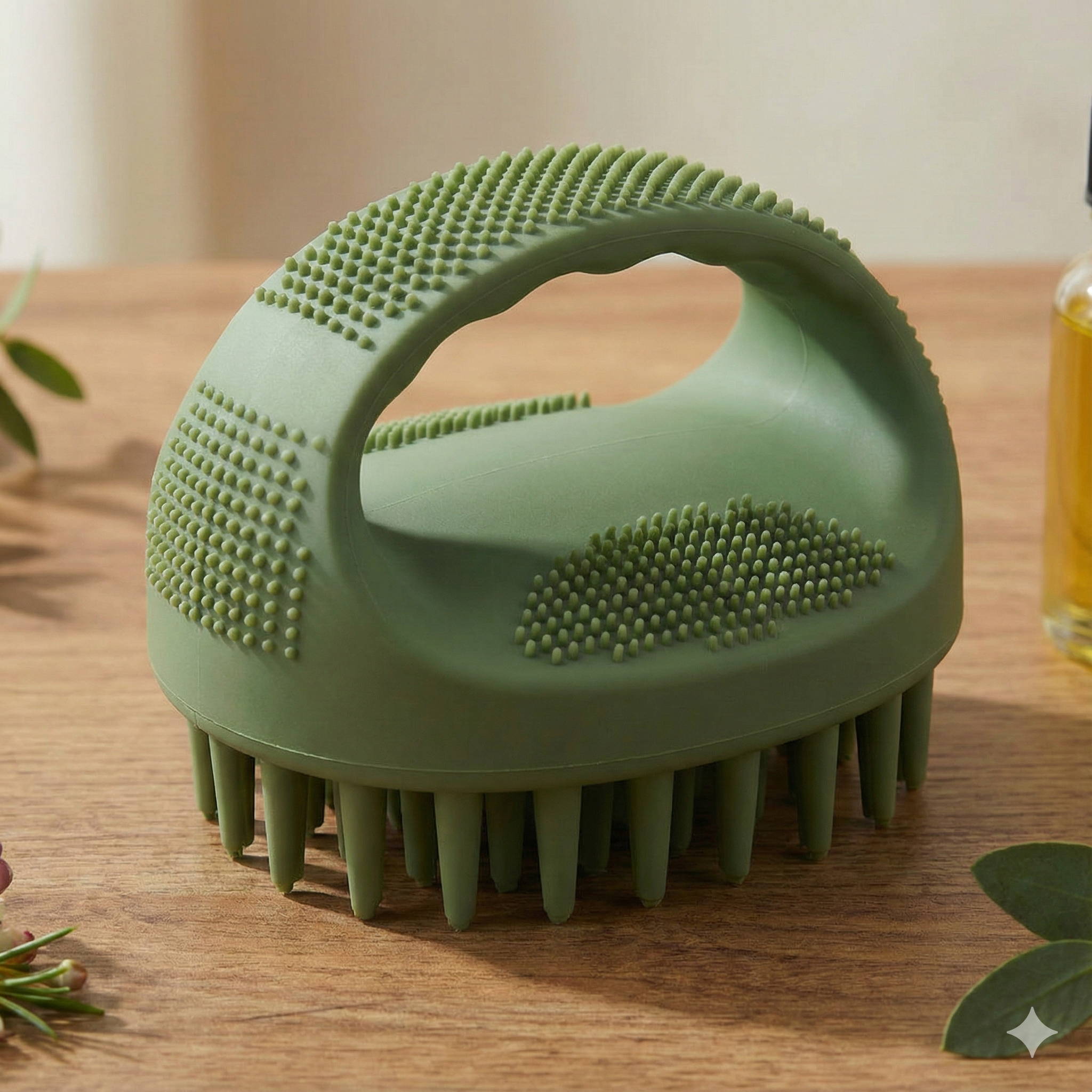Brosse stimulante pousse cheveux