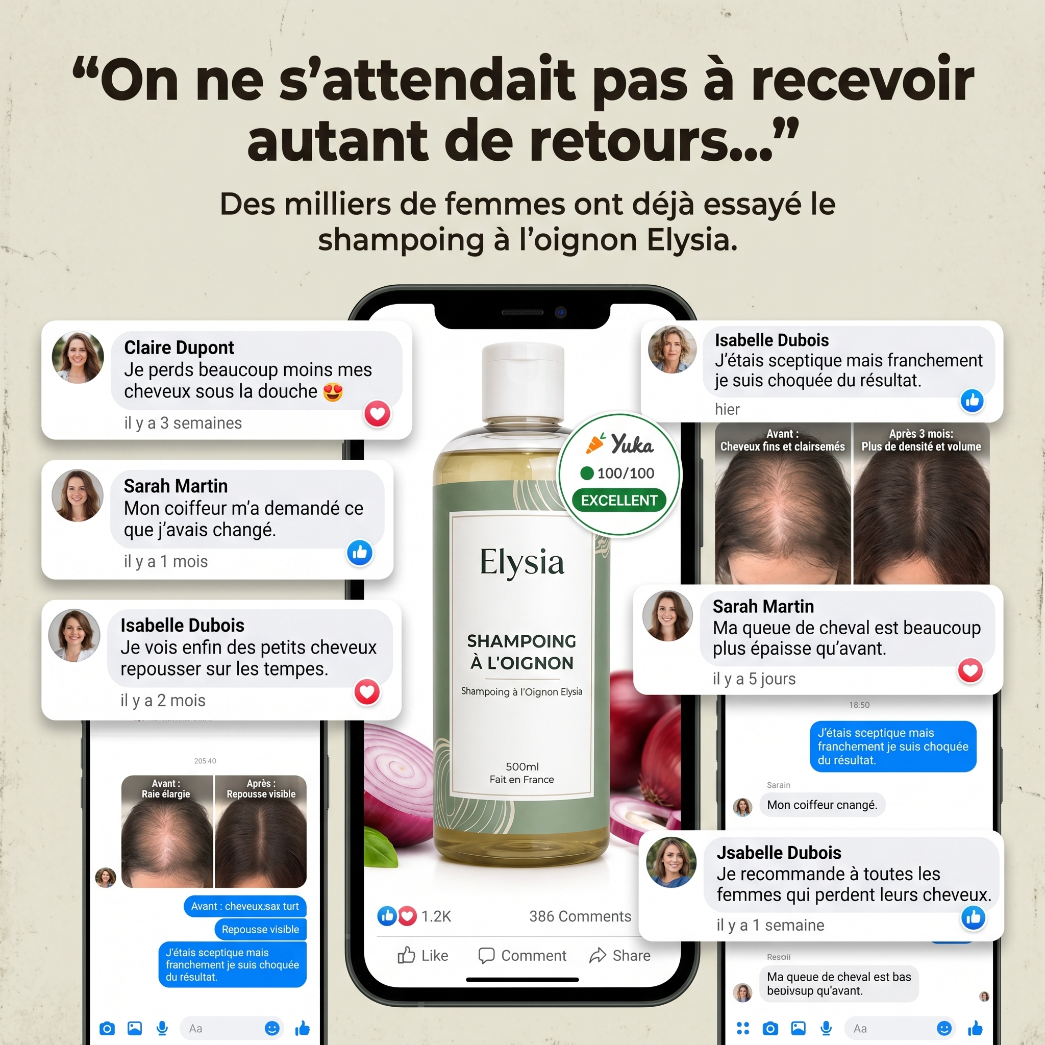 Shampoing à l'Oignon Elysia®